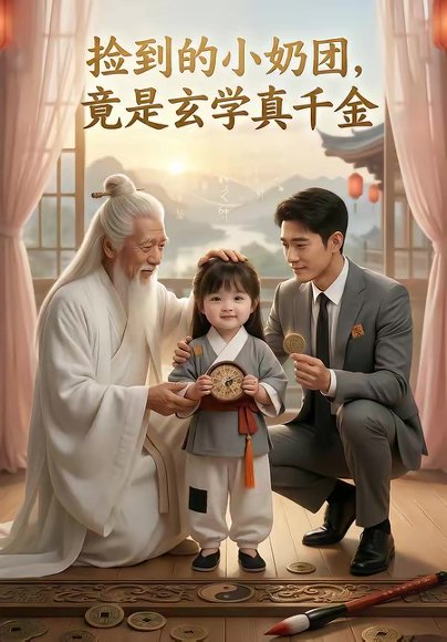 捡到的小奶团，竟是玄学真千金！（78集）AI短剧 高清完整版